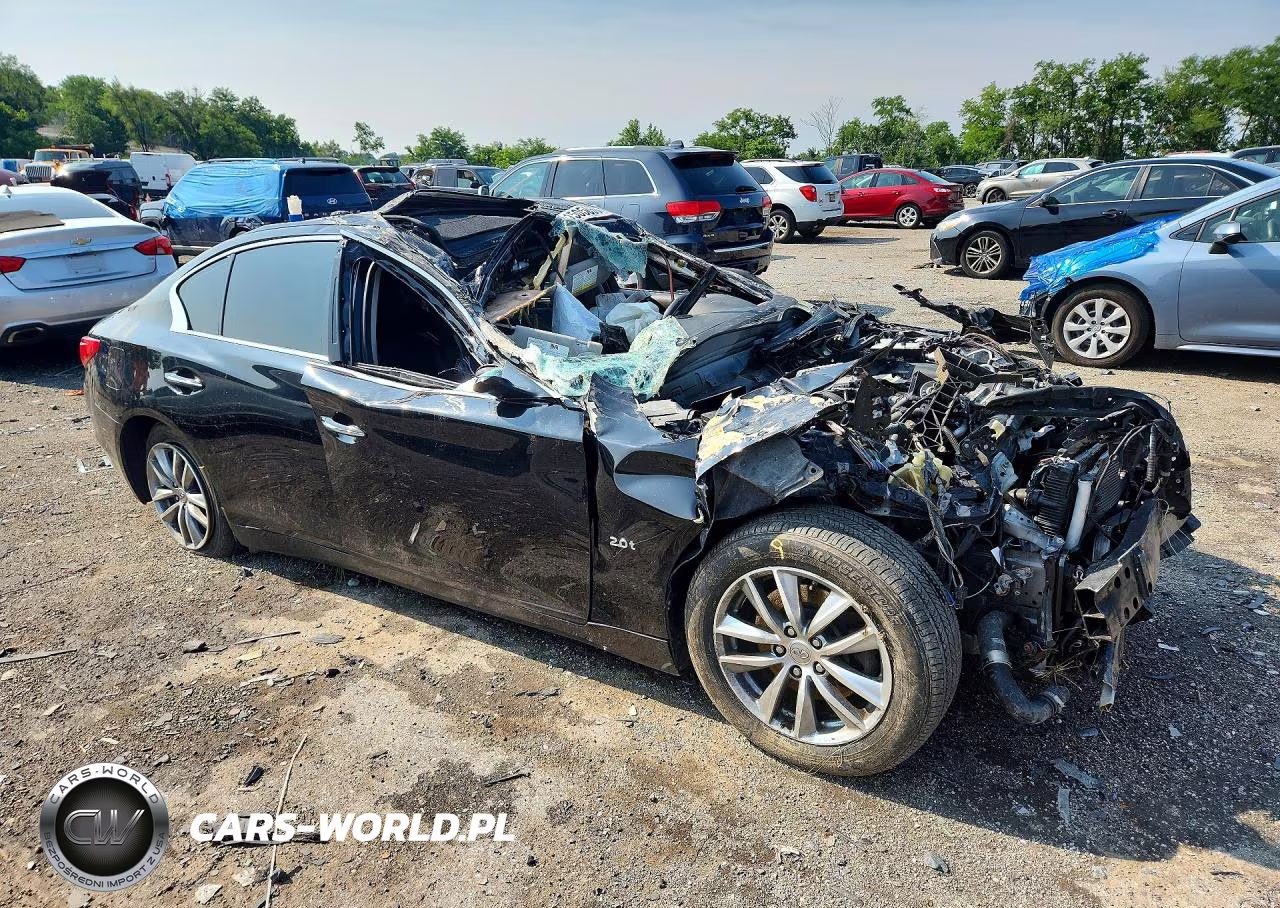 2017 Infiniti Q50 2.0T VIN:JN1CV7AR4HM681811 - 4