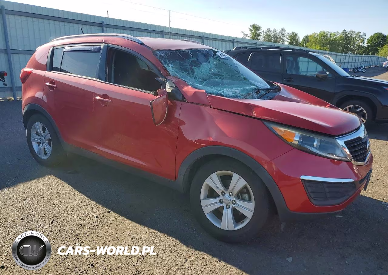 2013 Kia Sportage Lx VIN:KNDPB3A24D7395291 - 4