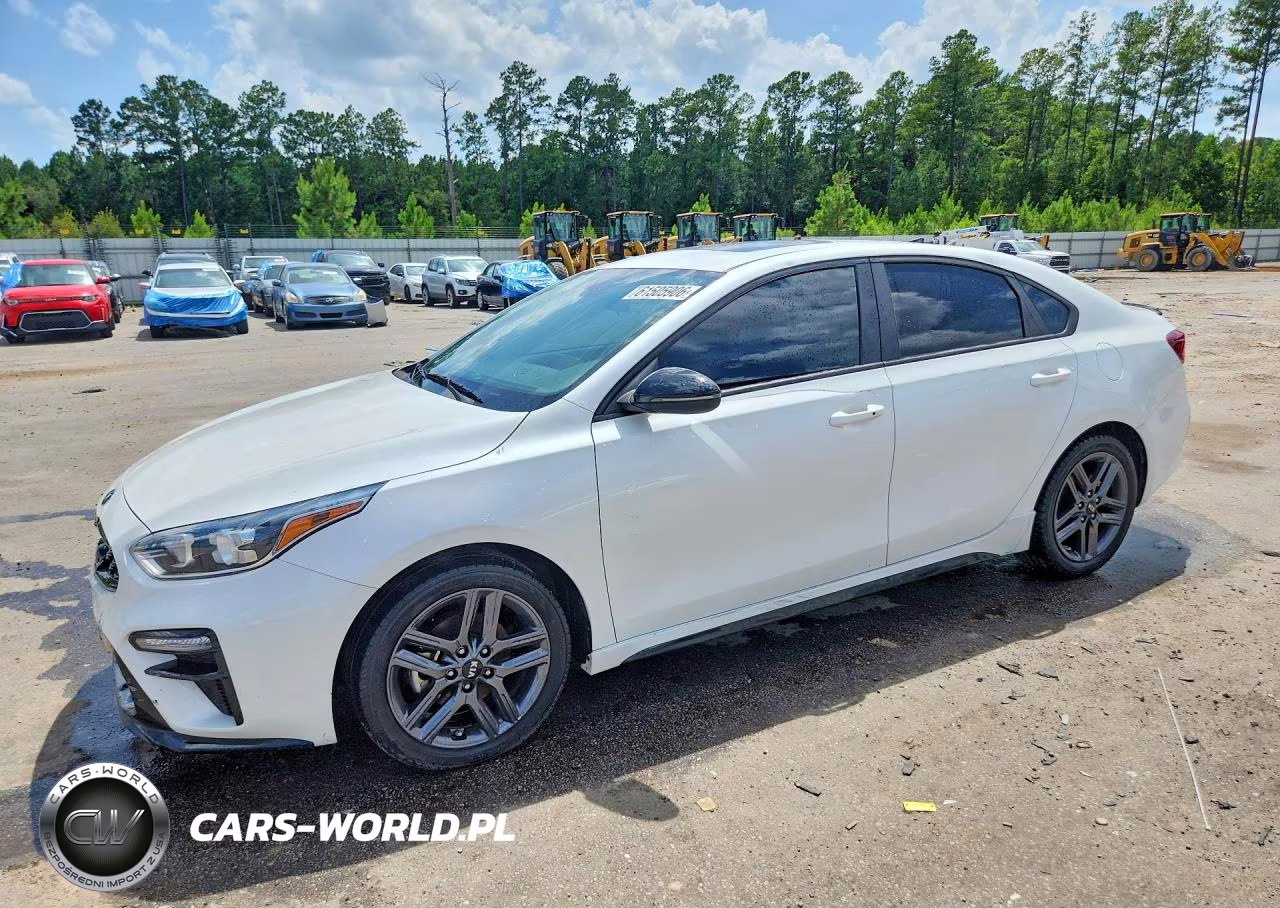 2021 Kia Forte Gt Line VIN:3KPF34AD4ME303662 - 1