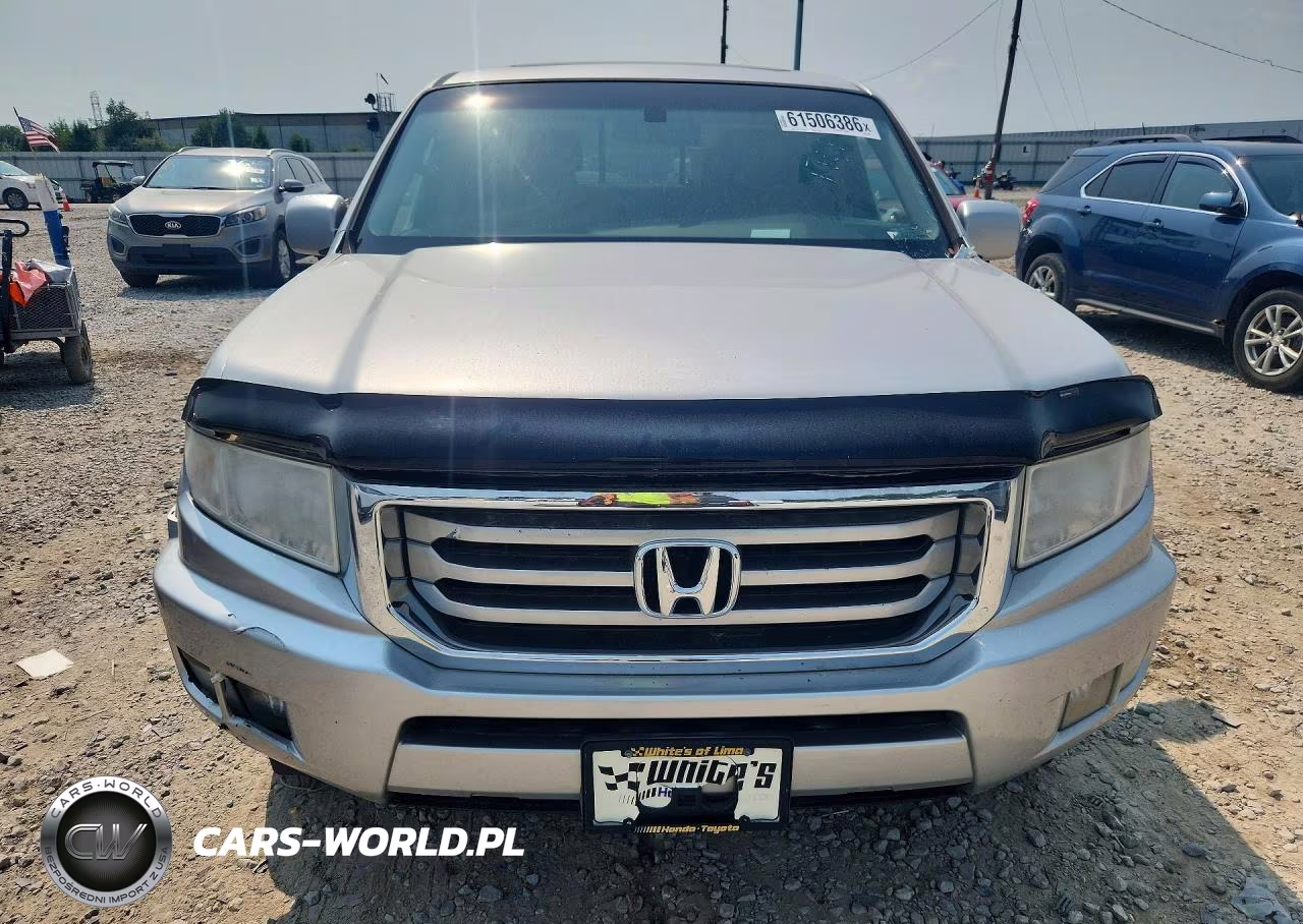 2012 Hond Ridgeline VIN:5FPYK1F52CB454365 - 5