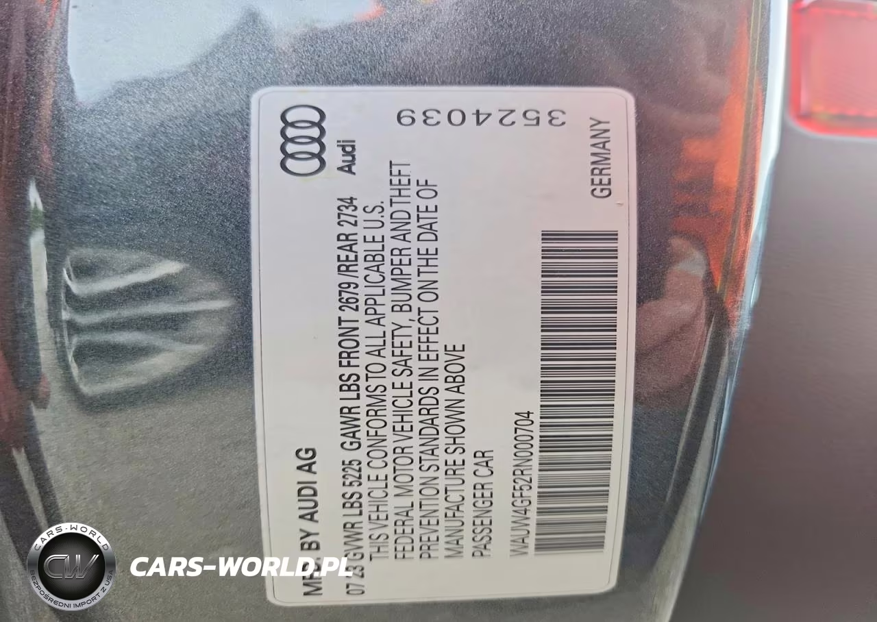 2024 Audi S5 Premium Plus VIN:WAUW4GF52RN000704 - 12