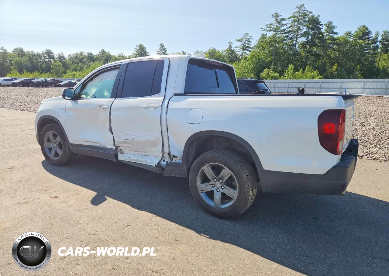 2022 Honda Ridgeline Rtl VIN:5FPYK3F54NB028840 - 2