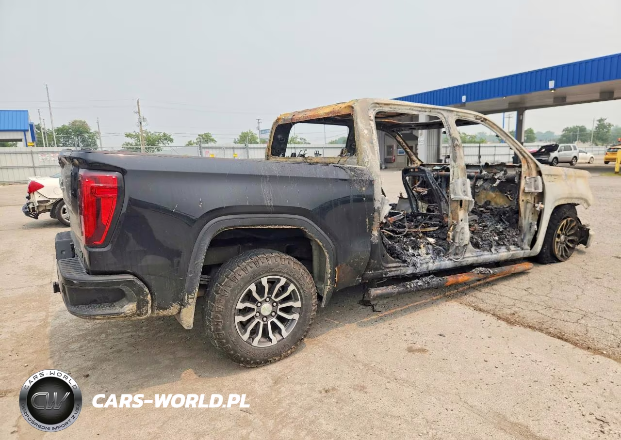 2021 GMC Sierra K1500 At4 VIN:1GTU9EET5MZ334727 - 3