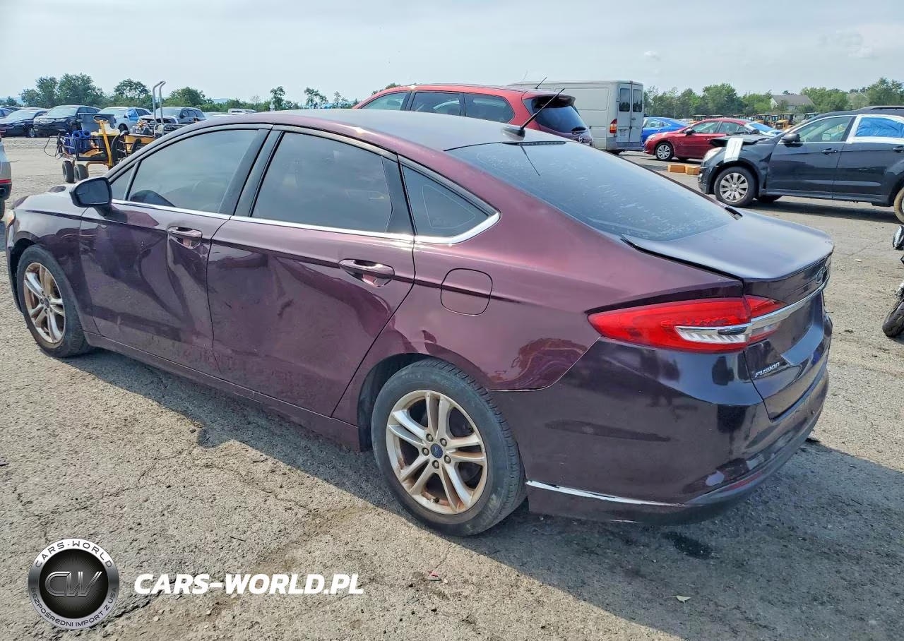 2018 Ford Fusion Se VIN:3FA6P0HD4JR195508 - 2