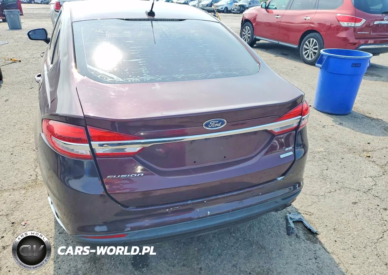 2018 Ford Fusion Se VIN:3FA6P0HD4JR195508 - 6