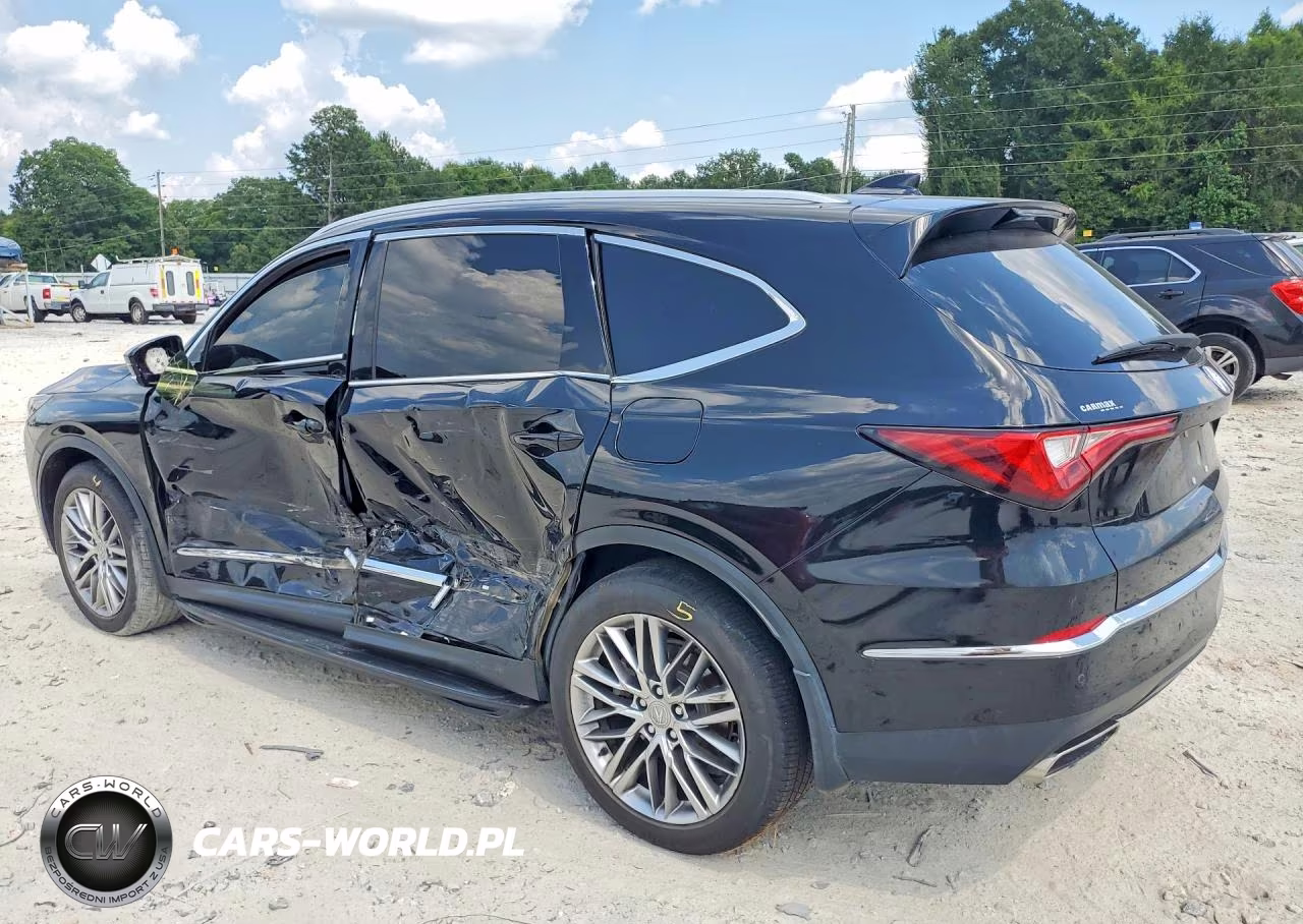2022 Acura Mdx Advance VIN:5J8YE1H86NL025643 - 2