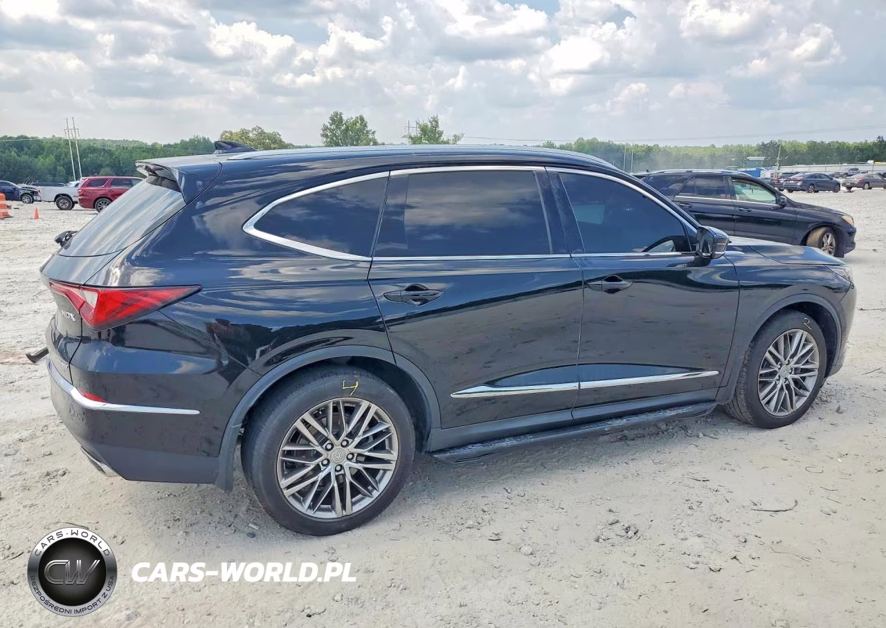 2022 Acura Mdx Advance VIN:5J8YE1H86NL025643 - 3