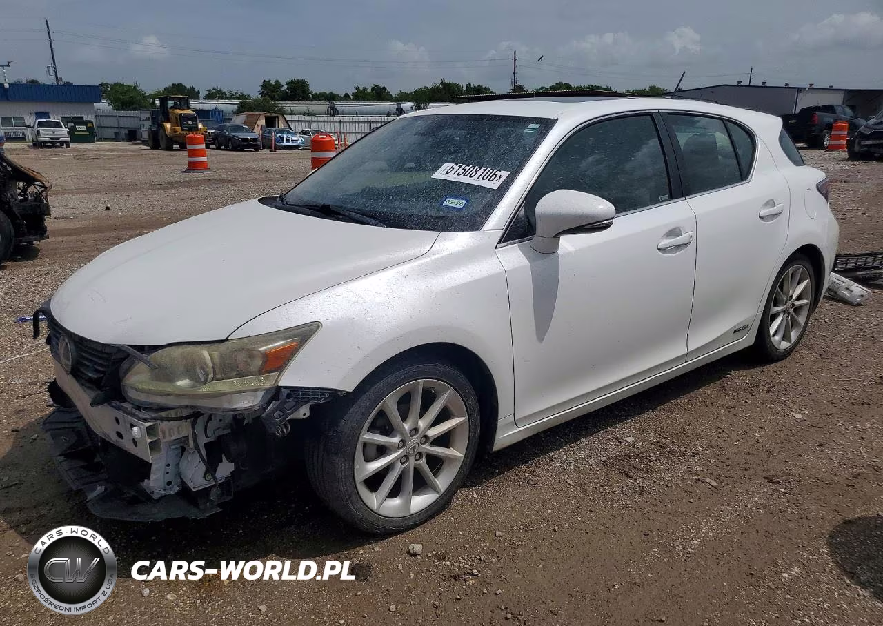 2013 Lexus Ct 200 VIN:JTHKD5BH3D2139285 - 1