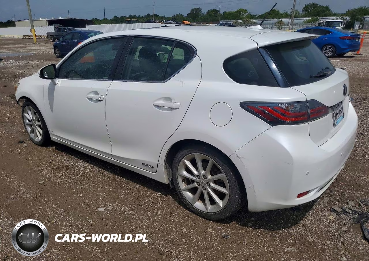 2013 Lexus Ct 200 VIN:JTHKD5BH3D2139285 - 2