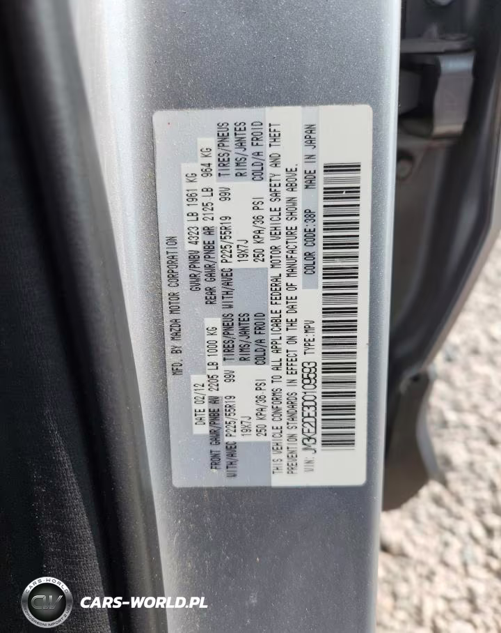 2013 Mazda Cx-5 Gt VIN:JM3KE2DE3D0109593 - 14