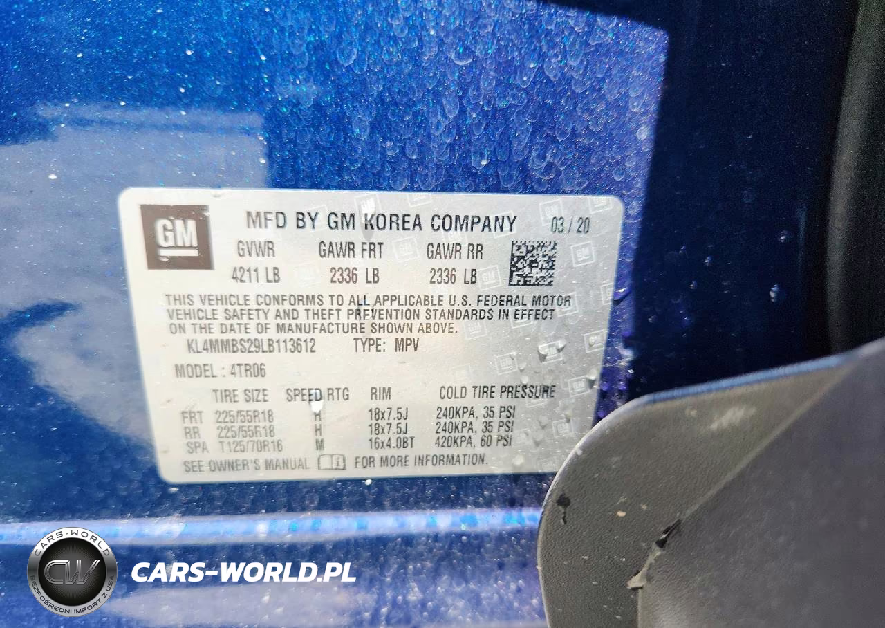 2020 Buick Encore Gx Fwd Preferred VIN:KL4MMBS29LB113612 - 13