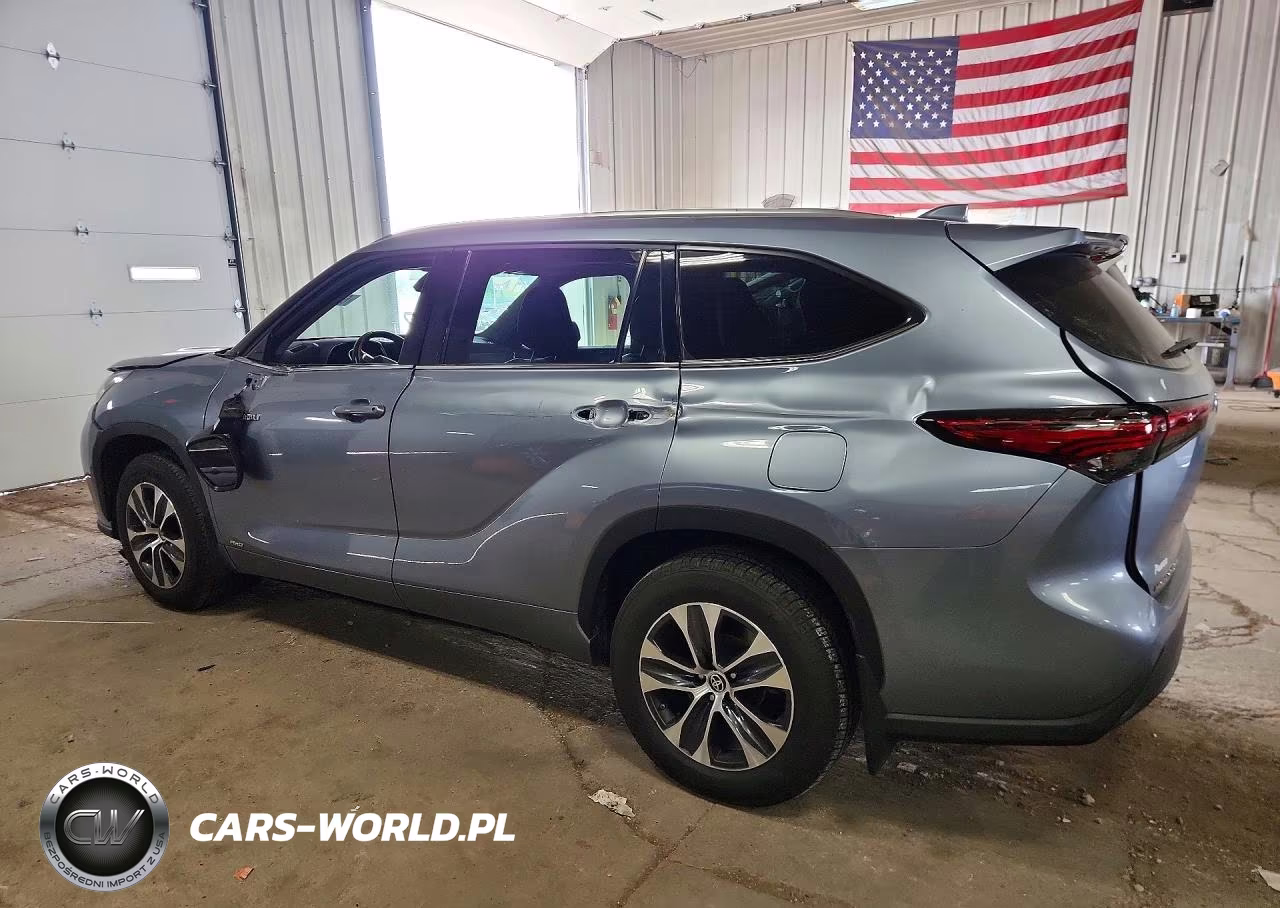 2021 Toyota Highlander Hybrid Xle VIN:5TDGBRCH4MS066049 - 2