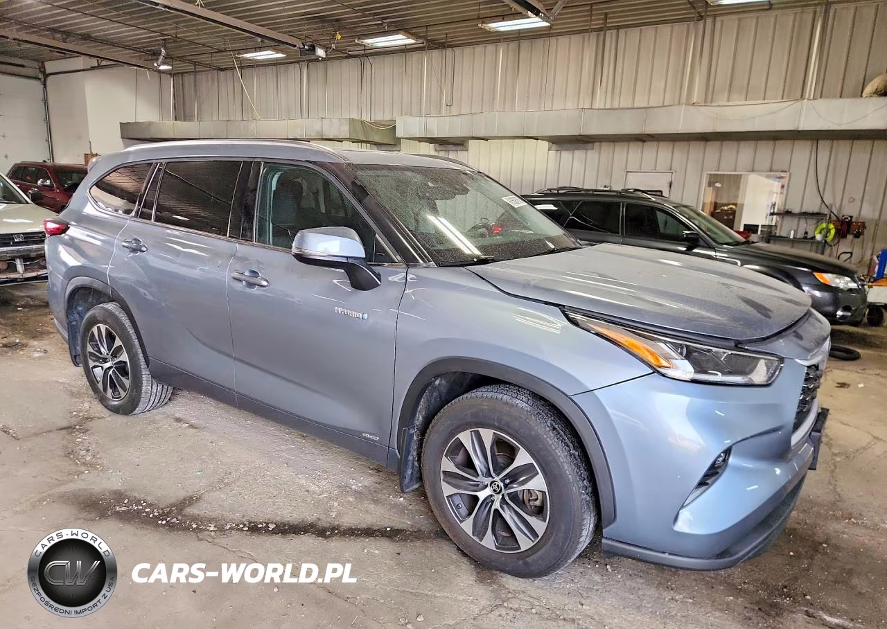 2021 Toyota Highlander Hybrid Xle VIN:5TDGBRCH4MS066049 - 4