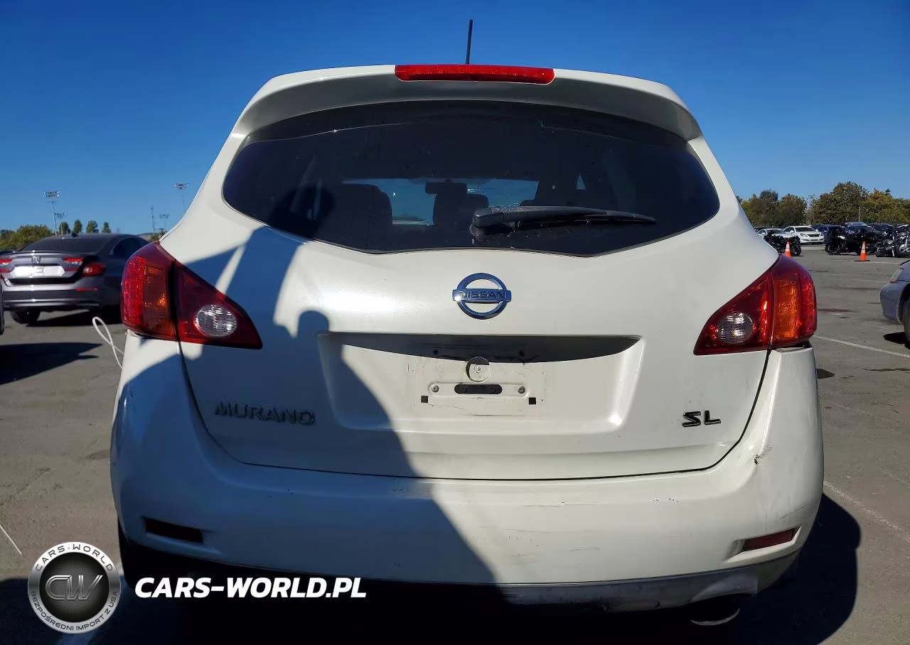 2010 Nissan Murano Sl VIN:JN8AZ1MU2AW008116 - 6