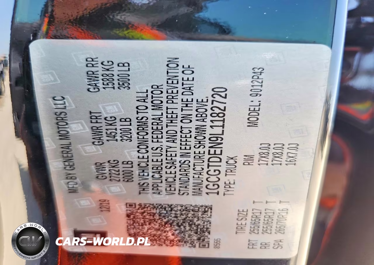 2020 Chevrolet Colorado Z71 VIN:1GCGTDEN9L1182720 - 12