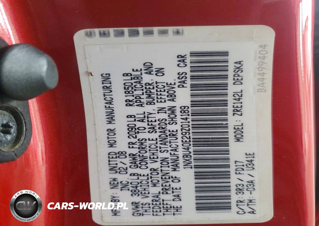 2009 Toyota Corolla S VIN:1NXBU40E29Z014189 - 12