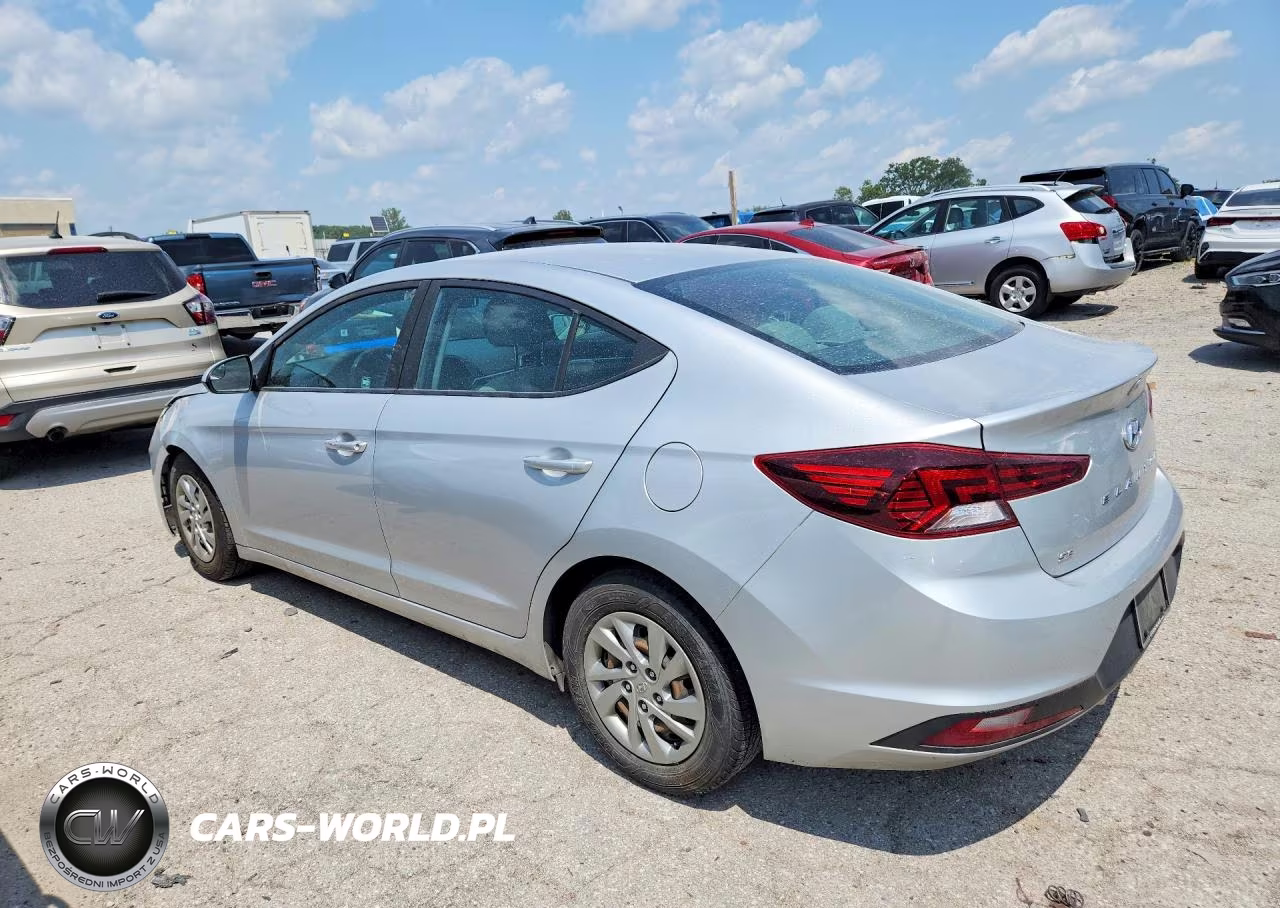 2019 Hyundai Elantra Se VIN:KMHD74LF7KU796144 - 2