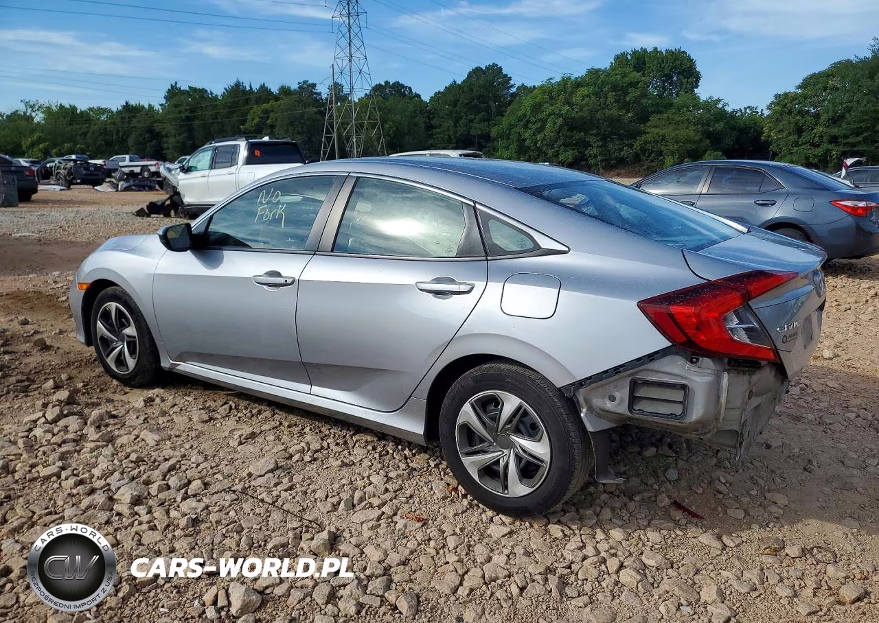 2019 Honda Civic Lx VIN:2HGFC2F67KH599293 - 2