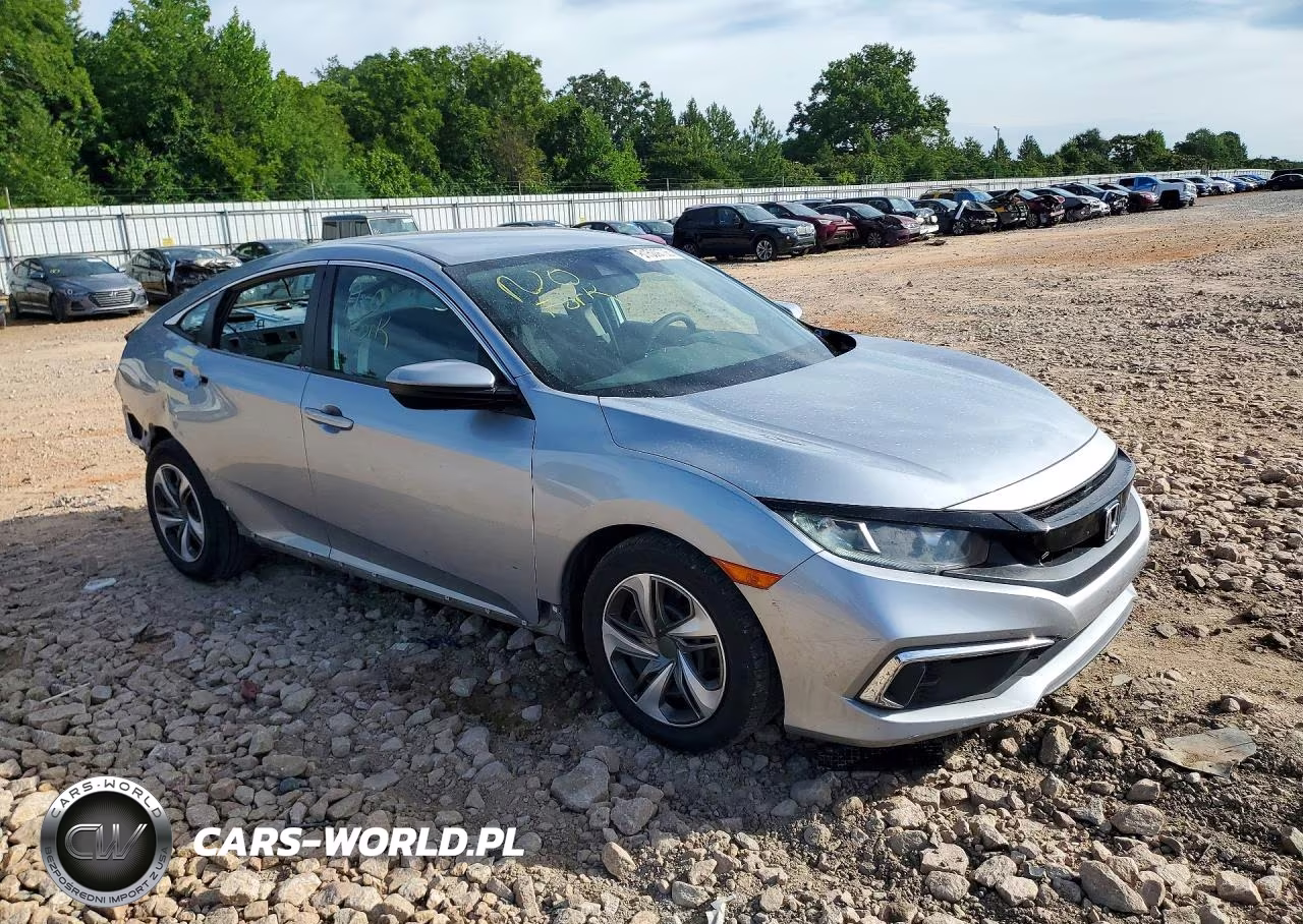 2019 Honda Civic Lx VIN:2HGFC2F67KH599293 - 4