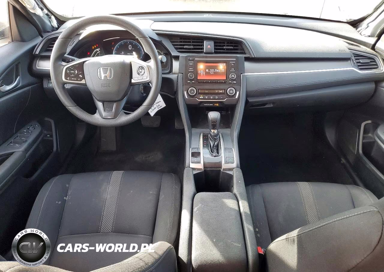 2019 Honda Civic Lx VIN:2HGFC2F67KH599293 - 8
