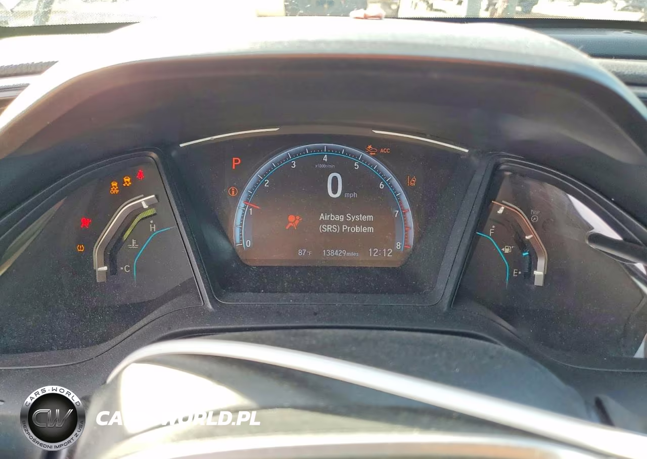 2019 Honda Civic Lx VIN:2HGFC2F67KH599293 - 9