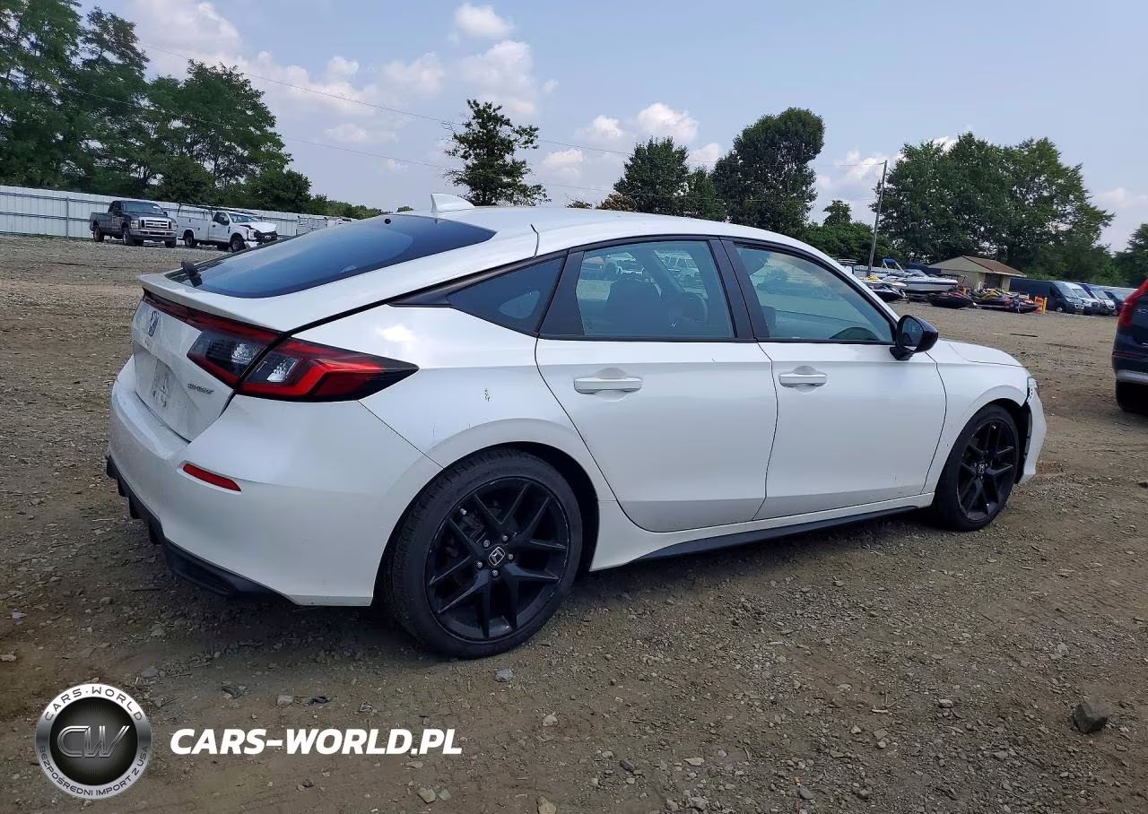 2025 Honda Civic Sport VIN:19XFL2H87SE011207 - 3