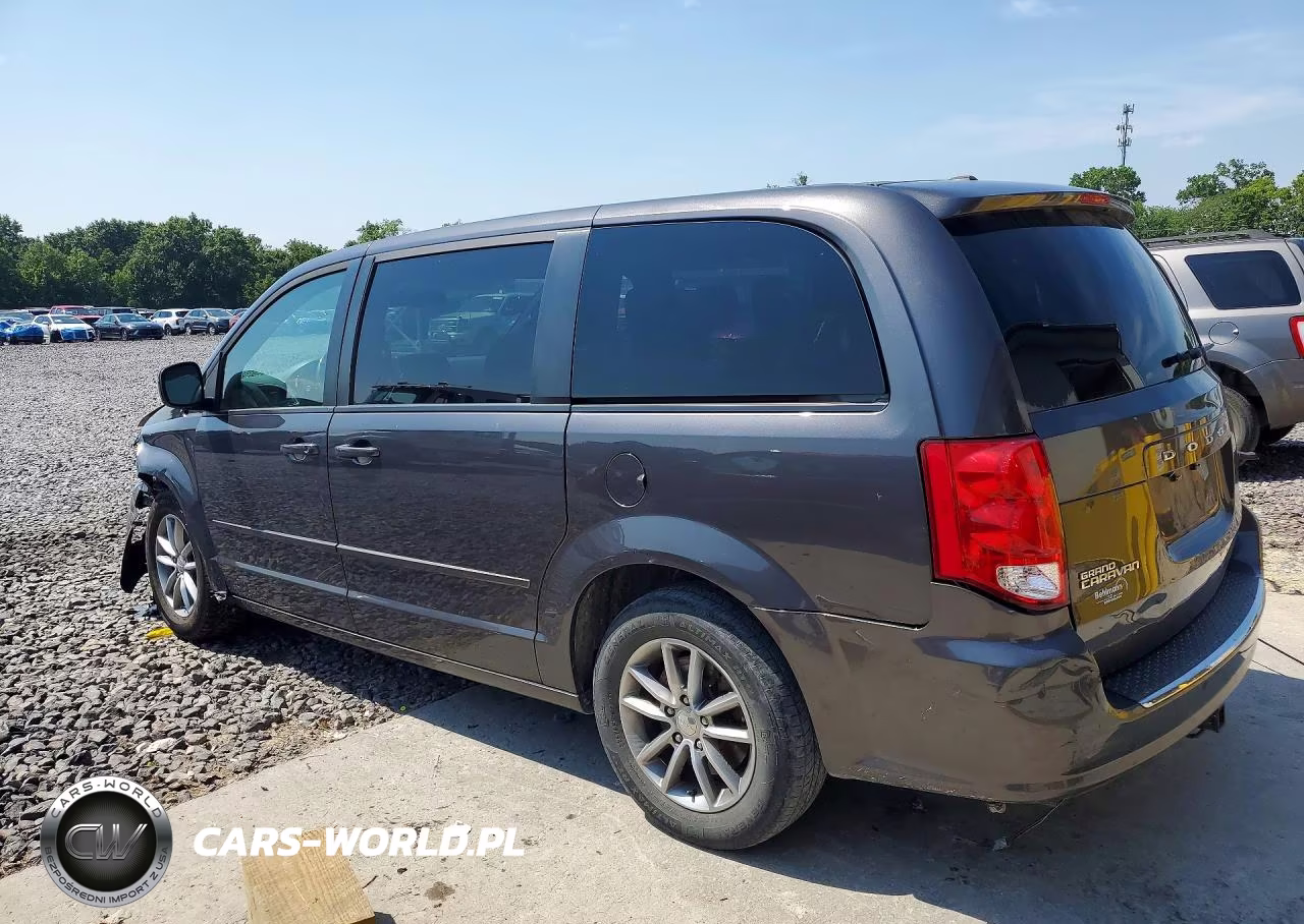 2016 Dodge Grand Caravan Se VIN:2C4RDGBG4GR400142 - 2
