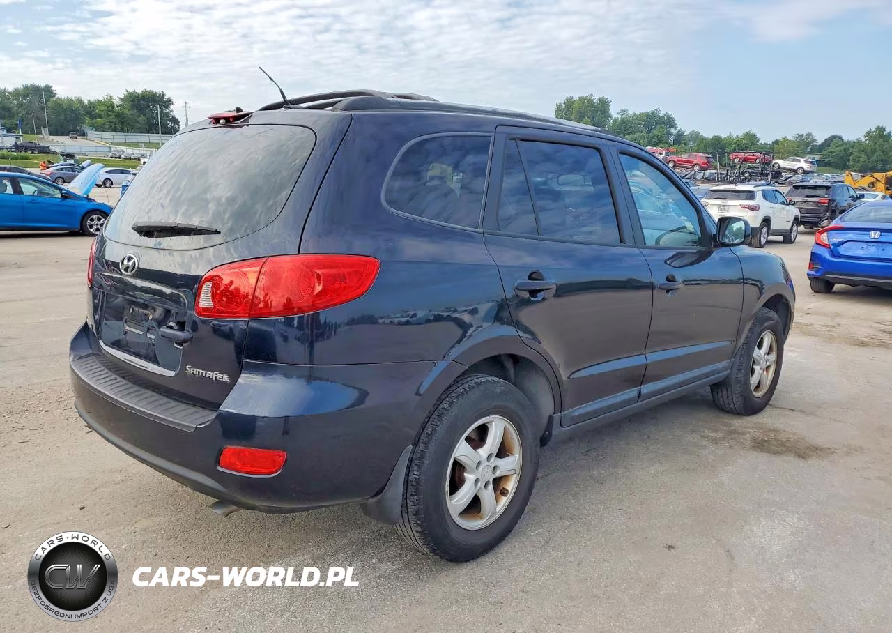 2008 Hyundai Santa Fe Gls VIN:5NMSG13D58H177180 - 3