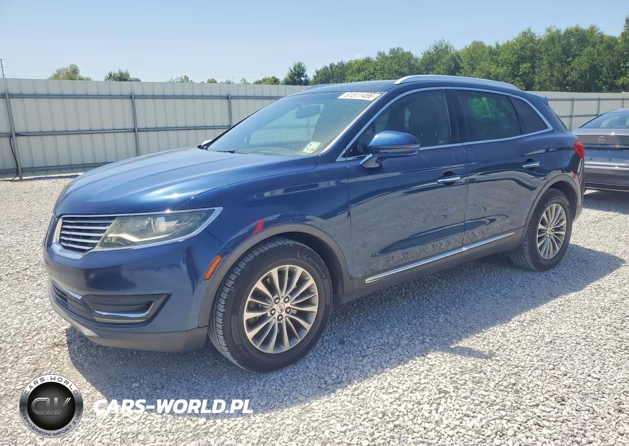 2017 Lincoln Mkx Select – zdjęcie 1 z 12