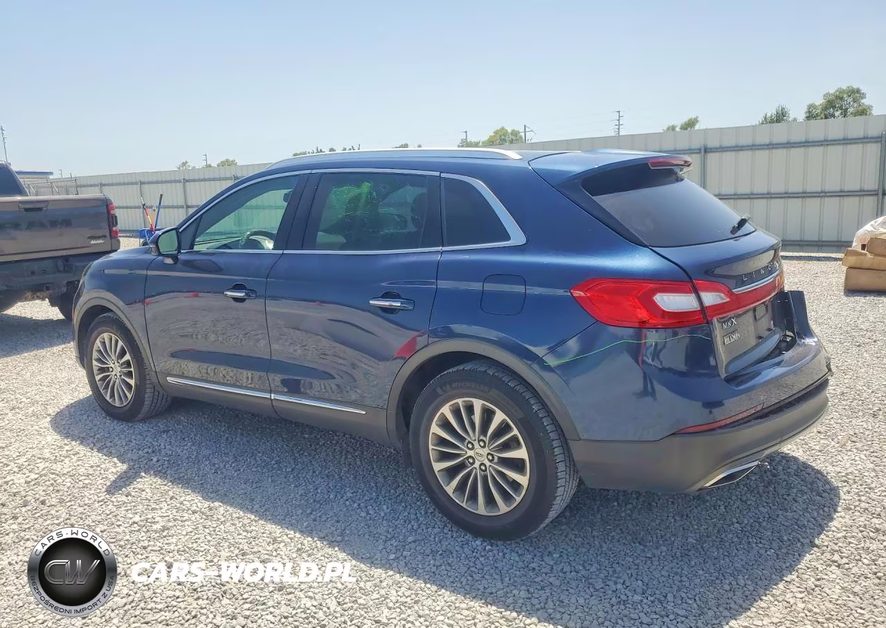 2017 Lincoln Mkx Select VIN:2LMPJ6KR9HBL38436 - 2