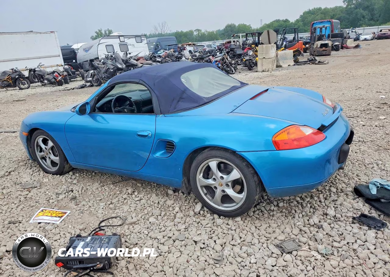 2002 Porsche Boxster VIN:WP0CA29822U625719 - 2