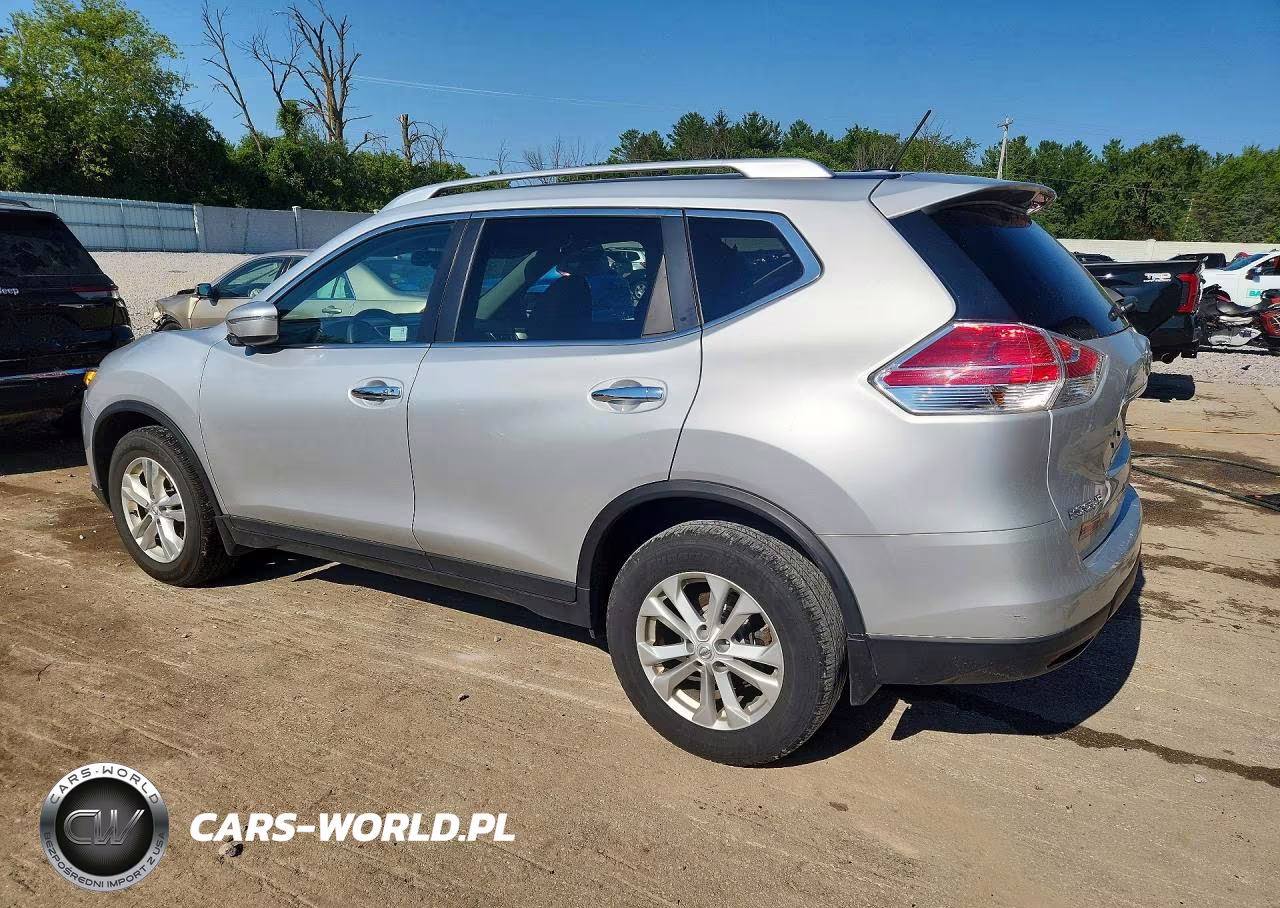 2015 Nissan Rogue Sv VIN:KNMAT2MT6FP559239 - 2