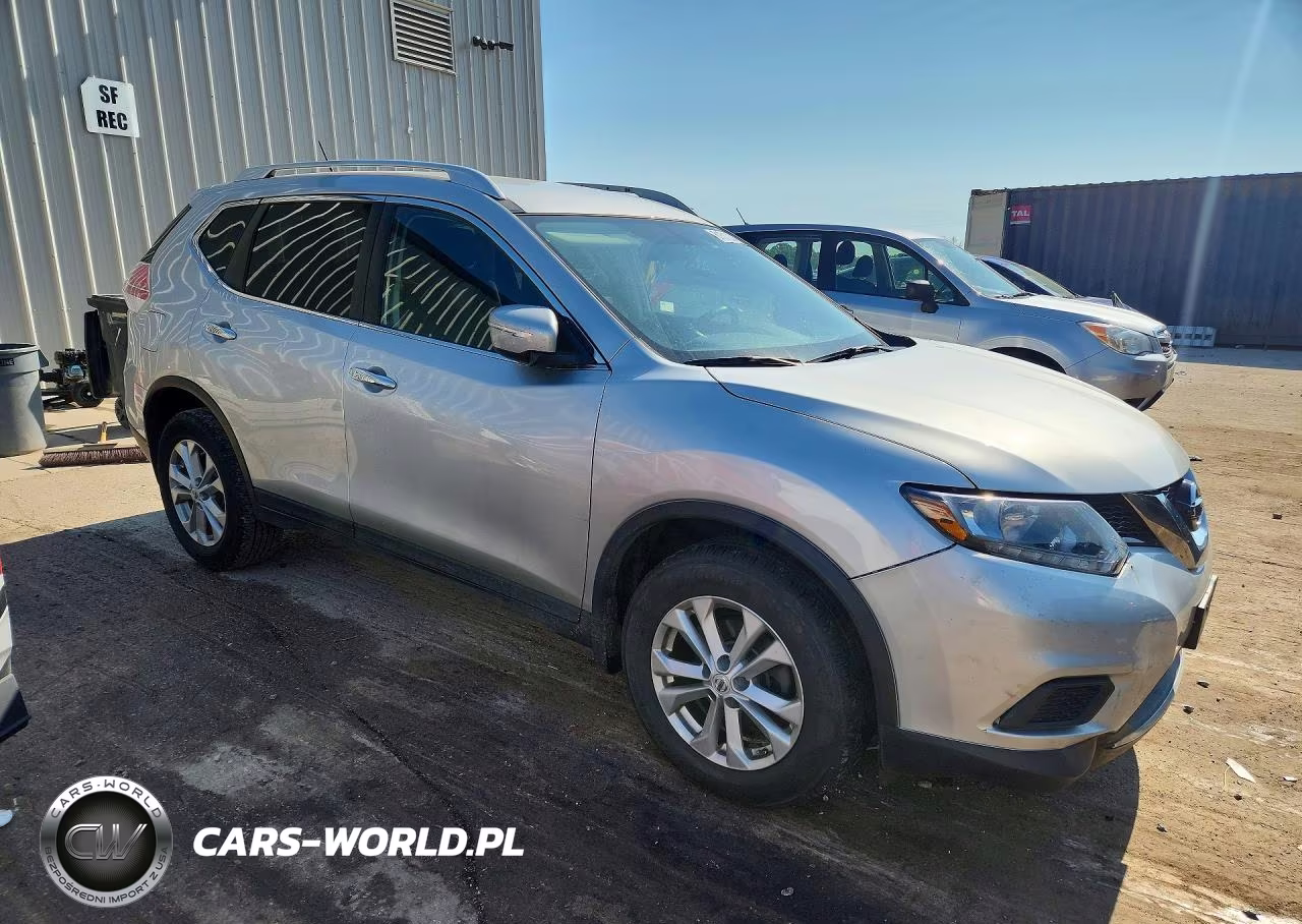 2015 Nissan Rogue Sv VIN:KNMAT2MT6FP559239 - 4