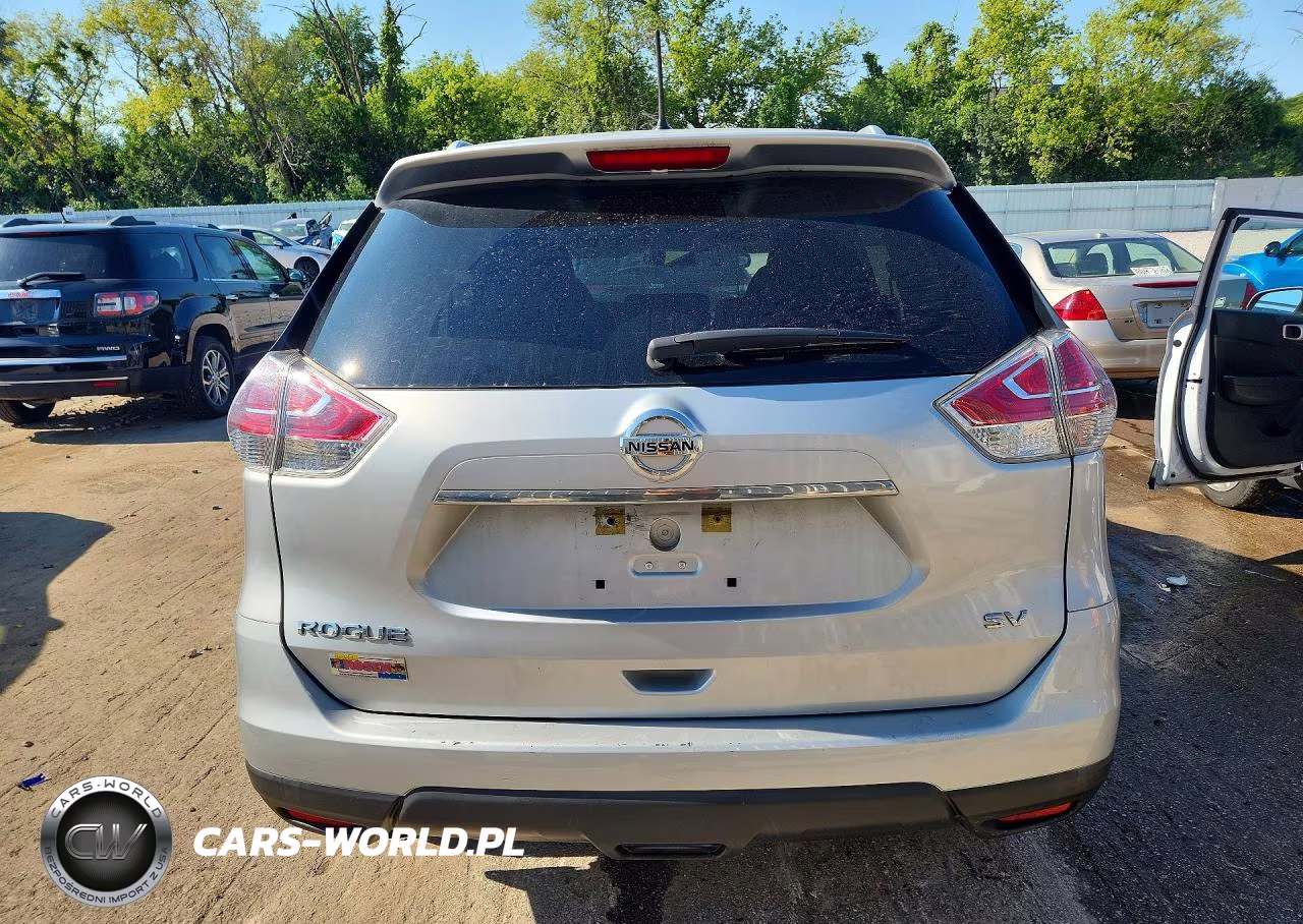 2015 Nissan Rogue Sv VIN:KNMAT2MT6FP559239 - 6