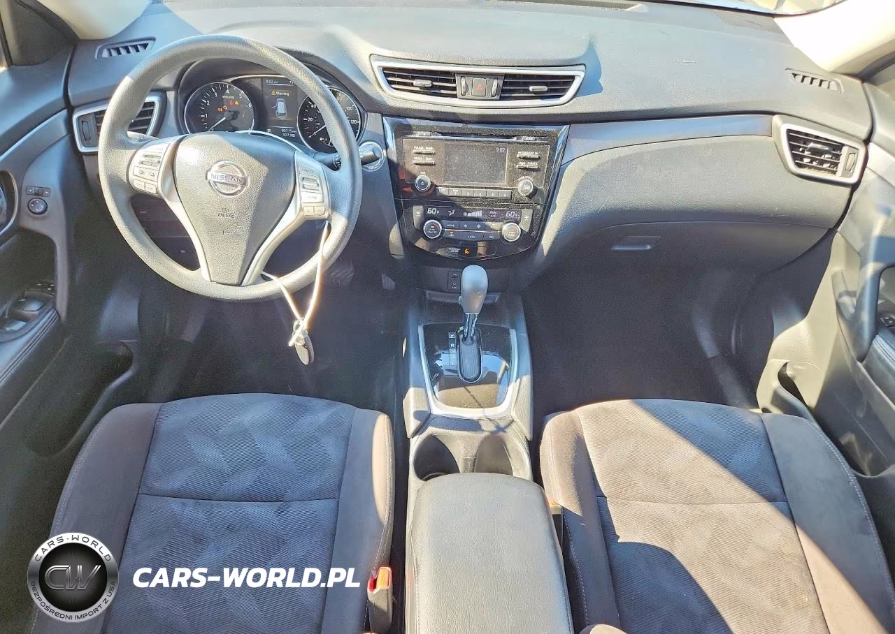 2015 Nissan Rogue Sv VIN:KNMAT2MT6FP559239 - 8