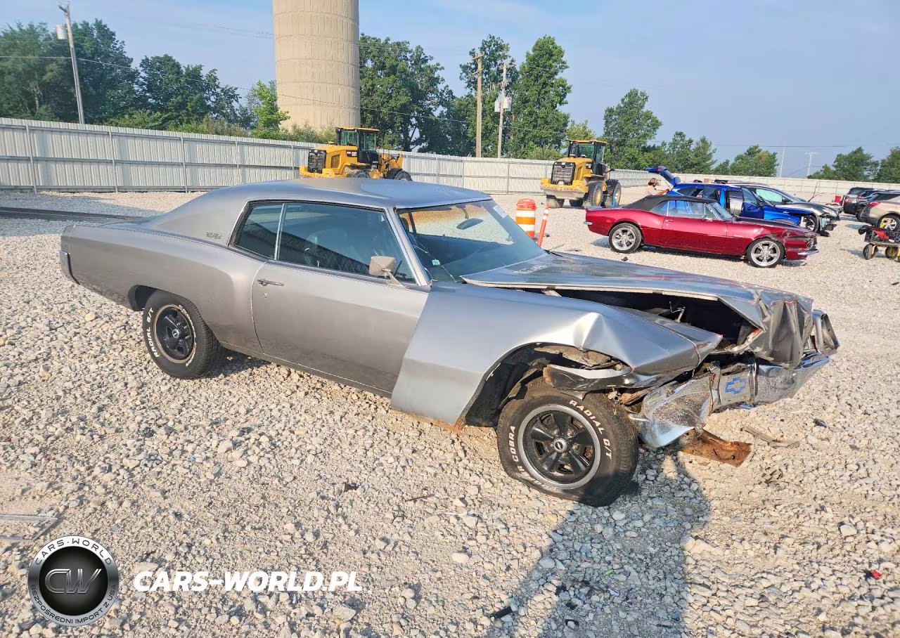 1971 Chevy Monte Carl VIN:138571B152477 - 4