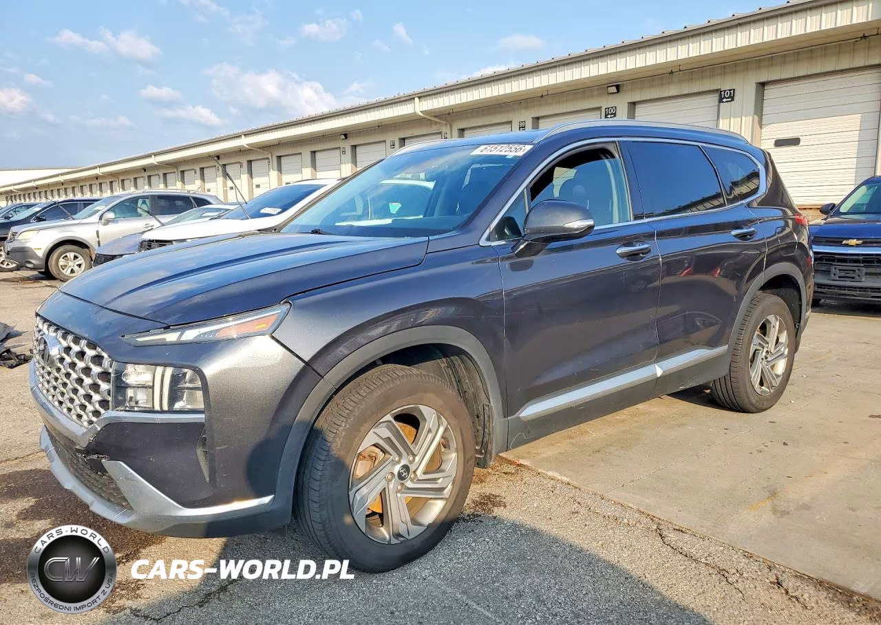 2022 Hyundai Santa Fe Sel VIN:5NMS6DAJXNH379490 - 1