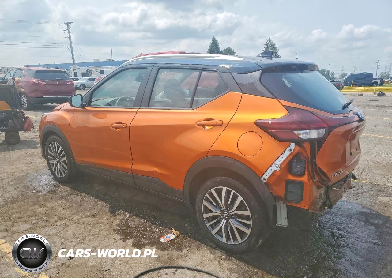2021 Nissan Kicks Sv VIN:3N1CP5CV4ML535874 - 2