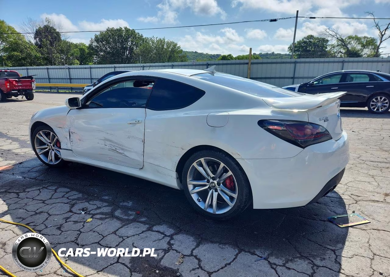 2011 Hyundai Genesis Coupe 3.8L VIN:KMHHU6KH4BU064658 - 2