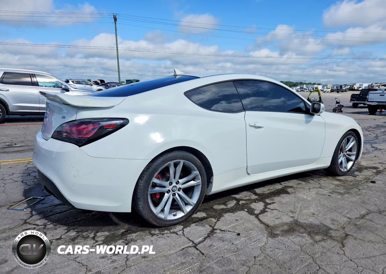 2011 Hyundai Genesis Coupe 3.8L VIN:KMHHU6KH4BU064658 - 3