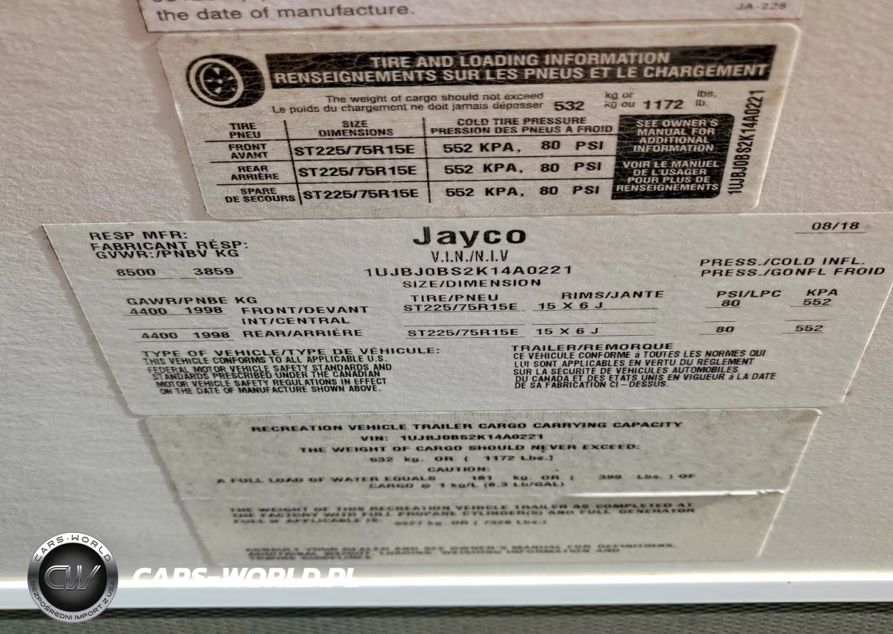 2019 Jayco White Hawk Camper VIN:1UJBJ0BS2K14A0221 - 10