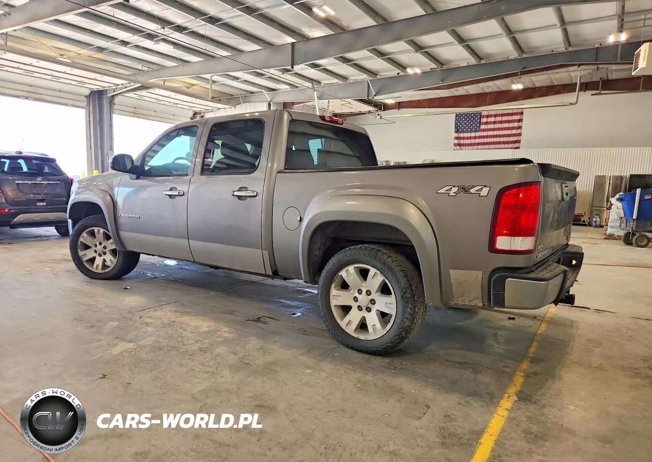 2008 GMC Sierra K1500 VIN:3GTEK13J28G258313 - 2