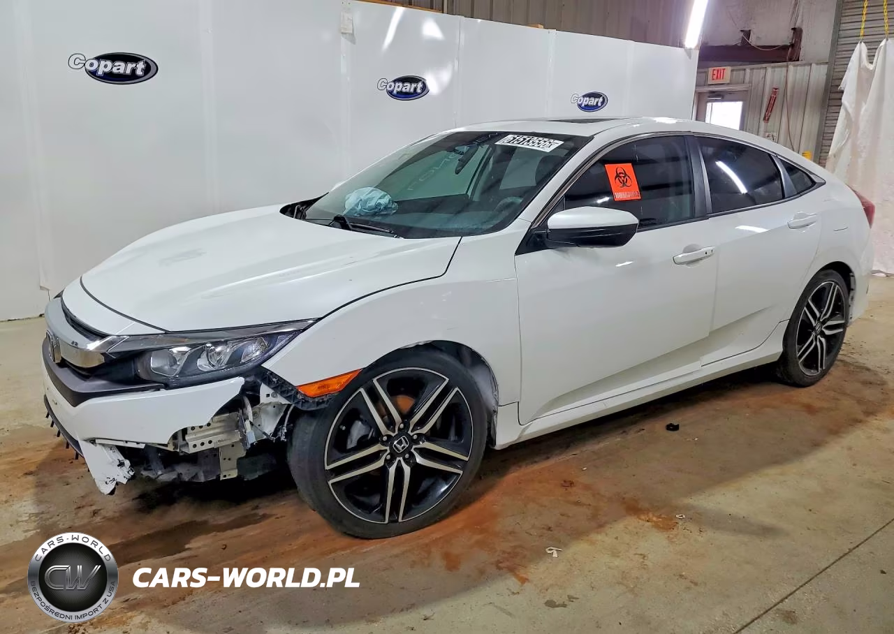 2017 Honda Civic Ex VIN:19XFC1F30HE020955 - 1