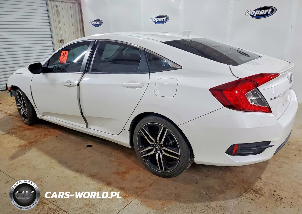2017 Honda Civic Ex VIN:19XFC1F30HE020955 - 2