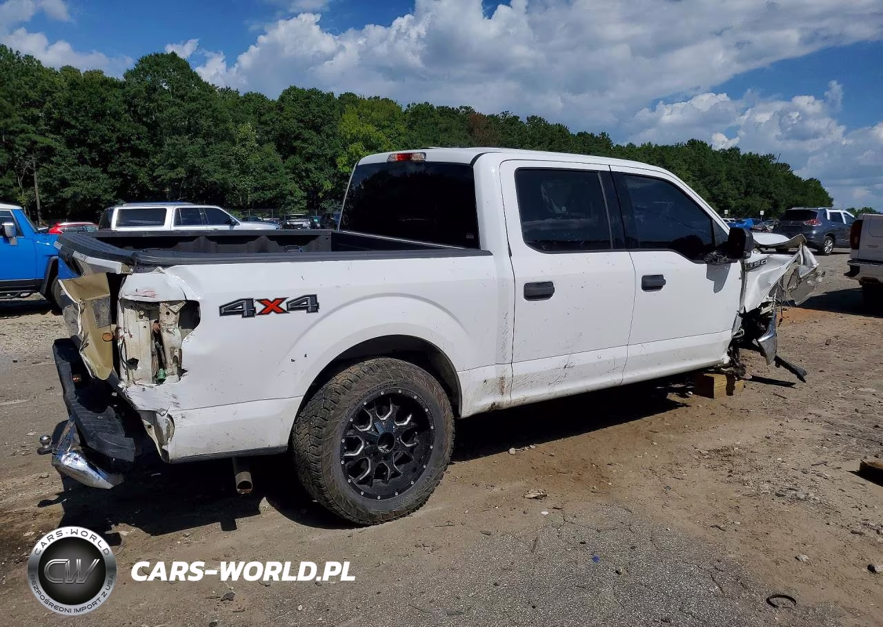 2017 Ford F150 Supercrew VIN:1FTEW1E8XHKC66568 - 3