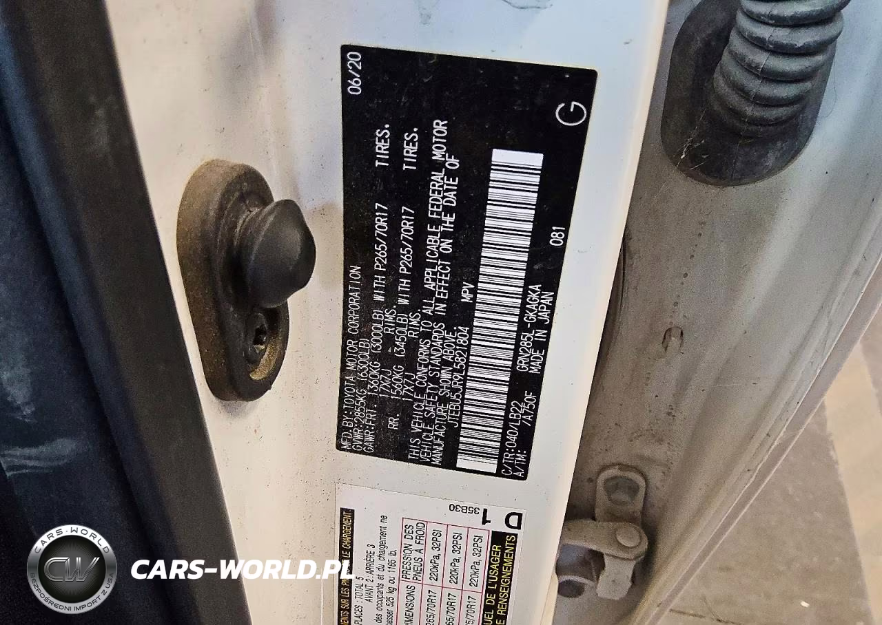 2020 Toyota 4Runner Sr5 Premium VIN:JTEBU5JR9L5821804 - 13