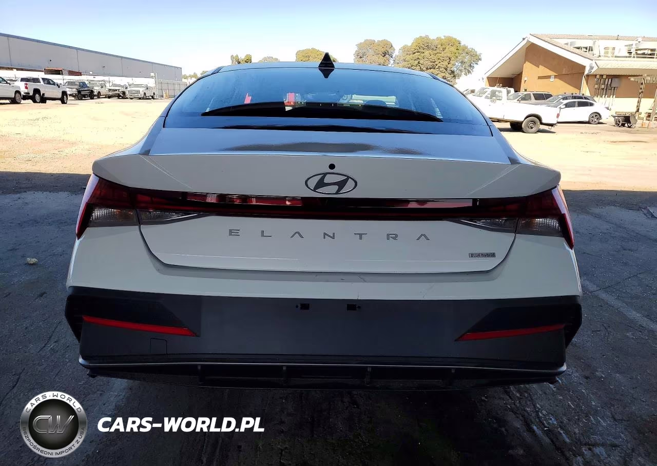 2026 Hyundai Elantra Hybrid Blue VIN:KMHLM4DJXTU205698 - 6