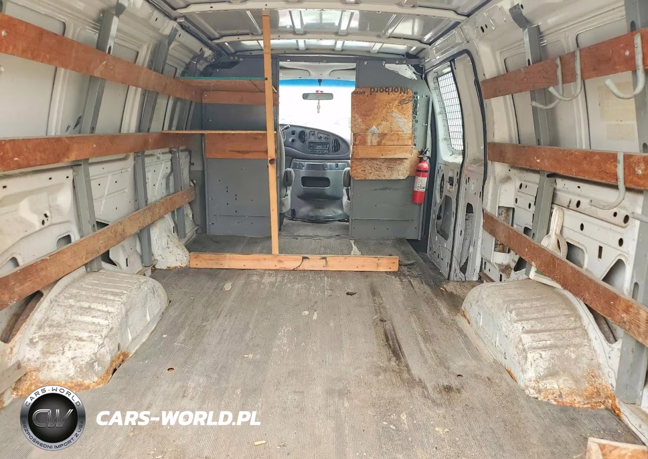2008 Ford E250 Delivery Van VIN:1FTNE24W98DA68092 - 10