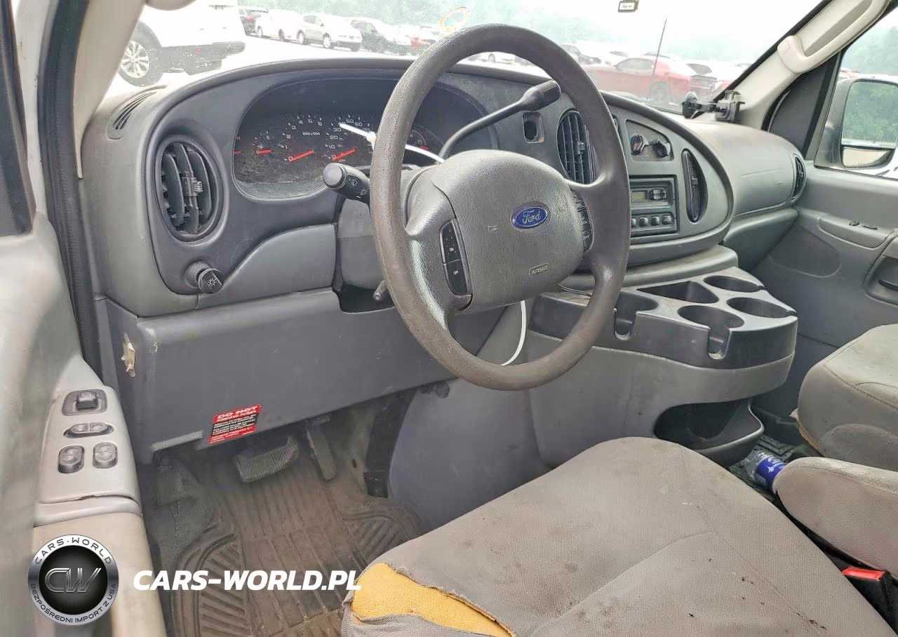 2008 Ford E250 Delivery Van VIN:1FTNE24W98DA68092 - 8