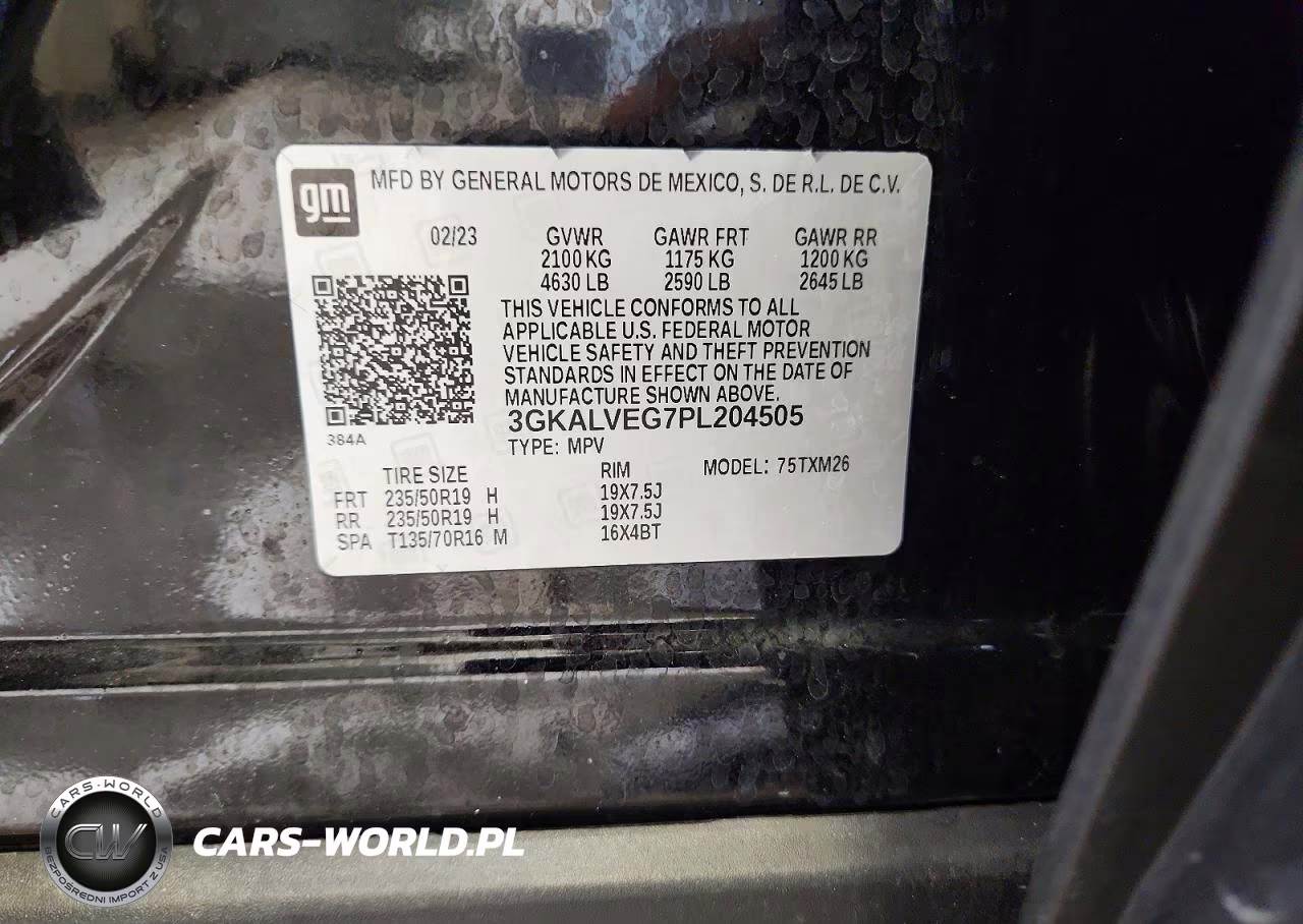 2023 GMC Terrain Slt VIN:3GKALVEG7PL204505 - 12